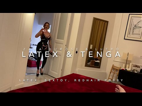 ❤️ Redheaded stepsister in latex costume yakasvirwa na stepbrother ❌ ❌❤